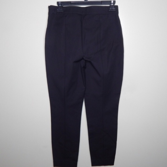 EVERLANE WOMEN’S BLACK THE ZIP WORK PANTS SZ 6 - Picture 5 of 5